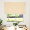 vidaXL Roller Blind Blackout Beige 130x175 cm Fabric Width 126.6 cm Polyester