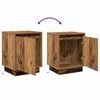 vidaXL Bedside Cabinet Old Wood 39 x 34.5 x 50 cm Engineered wood