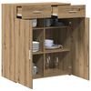 vidaXL Storage Cabinet Artisan oak 80 x 42.5 x 93.5 cm Engineered wood