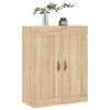 vidaXL Wall Mounted Cabinet Sonoma Oak 69.5x34x90 cm Engineered Wood