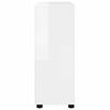 vidaXL Storage Cabinet High Gloss White 80 x 31 x 81 cm