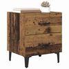 vidaXL Bed Cabinet 2 pcs Old Wood 40 x 35 x 47.5 cm Engineered Wood