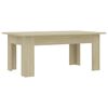 vidaXL Coffee Table | Sonoma Oak | Engineered wood | 100x60x42 cm | Durable