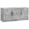 vidaXL TV Cabinet Concrete Grey 99 x 34.5 x 47 cm Engineered Wood