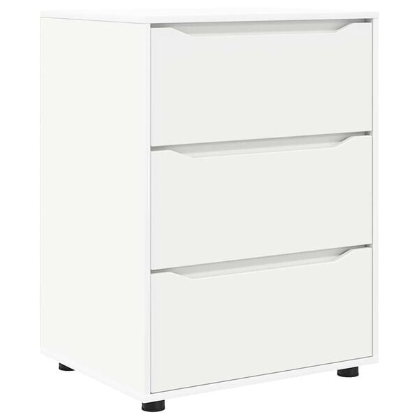 vidaXL Storage Cabinet White 60 x 48 x 81 cm Engineered Wood