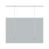 Decosol Honeycomb Blind Translucent Light Grey 100x180 cm