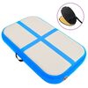 vidaXL Inflatable Gymnastics Mat with Pump 60x100x20 cm PVC Blue