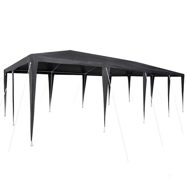 vidaXL Party Tent Anthracite 800 x 400 x 266 cm Polyethylene and Steel