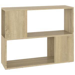 vidaXL TV Cabinet Sonoma Oak 80x24x63 cm Engineered Wood