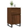 vidaXL Sideboards 2 pcs Brown Oak 40x35x70 cm Engineered Wood