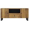 vidaXL TV Cabinet 105x33.5x46 cm Solid Wood Mango&Engineered Wood