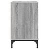 vidaXL Bedside Table Grey sonoma 63.5 x 36 x 61 cm Engineered wood