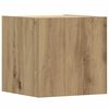 vidaXL 6 Piece TV Cabinet Set Wall-mounted Artisan Oak Engineered Wood