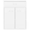 vidaXL Sideboard White 60x30x75 cm Engineered Wood