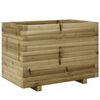 vidaXL Garden Planter 70x40x49.5 cm Impregnated Wood Pine