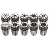 vidaXL ER16 Collets 10 pcs Turning Tool Set