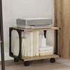 vidaXL Printer Stand Artisan Oak 41 x 28 x 33.5 cm Engineered Wood