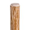 vidaXL Pointed Fence Posts 4 pcs Hazel Wood 90 cm