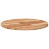 vidaXL Table Top Round &Oslash;60x2 cm Solid Wood Acacia