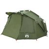 vidaXL Fishing Tent 5-Person Olive Green Waterproof