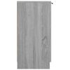 vidaXL Shoe Cabinet Grey Sonoma 59x35x70 cm Engineered Wood