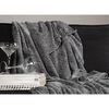 Venture Home Blanket Ally 170x130 cm Polyester Dark Grey
