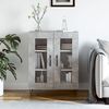 vidaXL Sideboard Concrete Grey 69.5x34x90 cm Engineered Wood