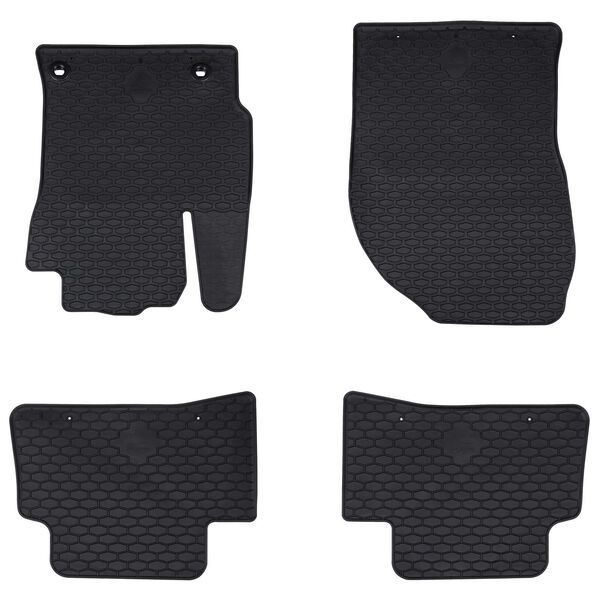 vidaXL Car Mat 4 pcs Black suitable for Toyota COROLLA CROSS 2022-
