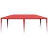 vidaXL Party Tent Red 600 x 300 x 255 cm PE and Steel