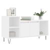 vidaXL TV Cabinet White 100x35x55 cm Engineered Wood