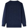 Kids' Sweater Knitted Navy 92