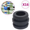 vidaXL Football Table Rod Stoppers for 15,9/16 mm Rod 16 pcs