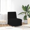 vidaXL Modular Sofa Unit Armless 3 pcs Black 55 x 74 x 82 cm