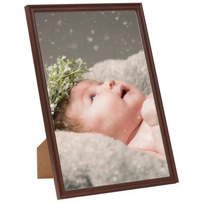 vidaXL Photo Frames Collage 5 pcs for Table Dark Red 10x15 cm