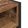 vidaXL Desk with Storage Old Wood 100 x 50 x 75 cm Engineered Wood