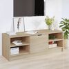 vidaXL TV Cabinet Sonoma Oak 102x35.5x36.5 cm Engineered Wood