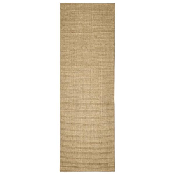 vidaXL Sisal Rug for Scratching Post 80x250 cm