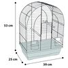FLAMINGO Budgie Cage Klara 1 39x25x53 cm Copper