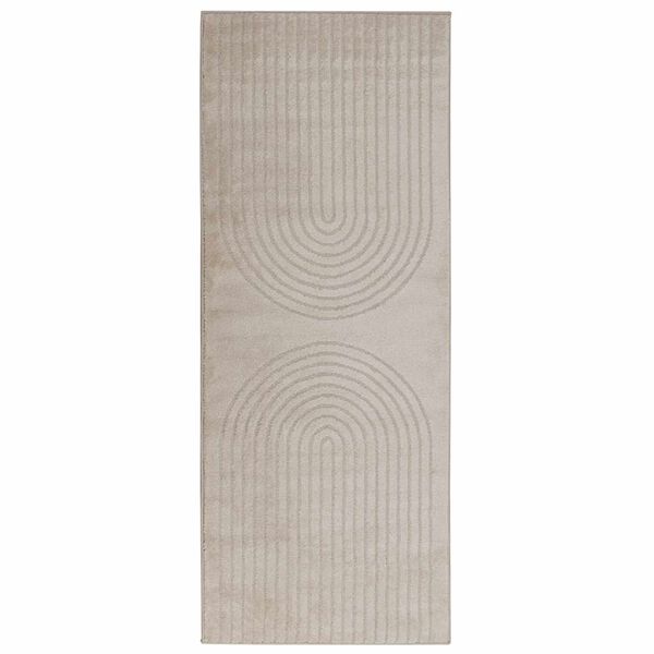 vidaXL Area Rugs Rectangular Beige 200 x 80 cm