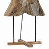 vidaXL Christmas Tree with Stand Brown 181.5 cm Solid teak wood