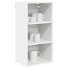 vidaXL Hanging Cabinet White 40 x 29.5 x 80 cm Engineered Wood