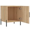 vidaXL Bedside Cabinets 2 pcs Sonoma Oak 40x40x50 cm Engineered Wood