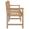 vidaXL Garden Bench 228x59.5x90 cm Solid Teak Wood