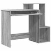 vidaXL Desk with Drawer Grey Sonoma 106 x 41 x 88.5 cm Engineered Wood