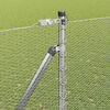 vidaXL Fence Post Silver 25 x 1.5 m (13 mm mesh) Steel
