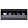 Magnetic Knockdown Pellet Catcher 4+1 Targets Duck Design