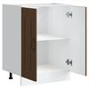 vidaXL Sink Base Cabinet Kalmar Brown Oak 60x46x81.5 cm Engineered Wood