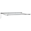 vidaXL Awning Frame Manual Adjustable Anthracite 5 x 3 m Steel