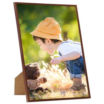 vidaXL Photo Frames Collage 3 pcs for Wall/Table Bronze 59.4x84 cm MDF