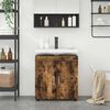 vidaXL Bathroom Cabinet Set TULUM Smoked Oak 60 x 34 x 63 cm